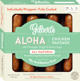 Aloha Chicken Sausage, 10 oz 